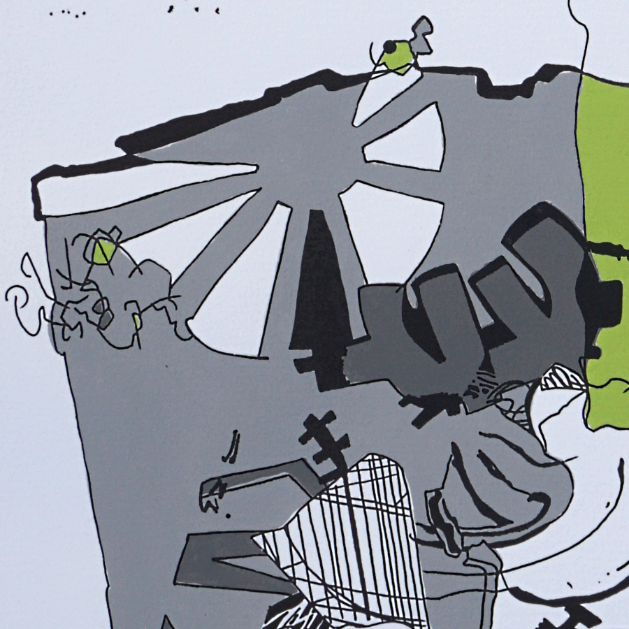 tangerine_segment - Art work by Kirsten Mortimer